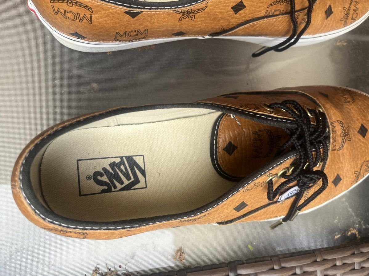 MCM × Vans Custom Made MCM Vans Size US 12 / EU 45 - 5 Thumbnail