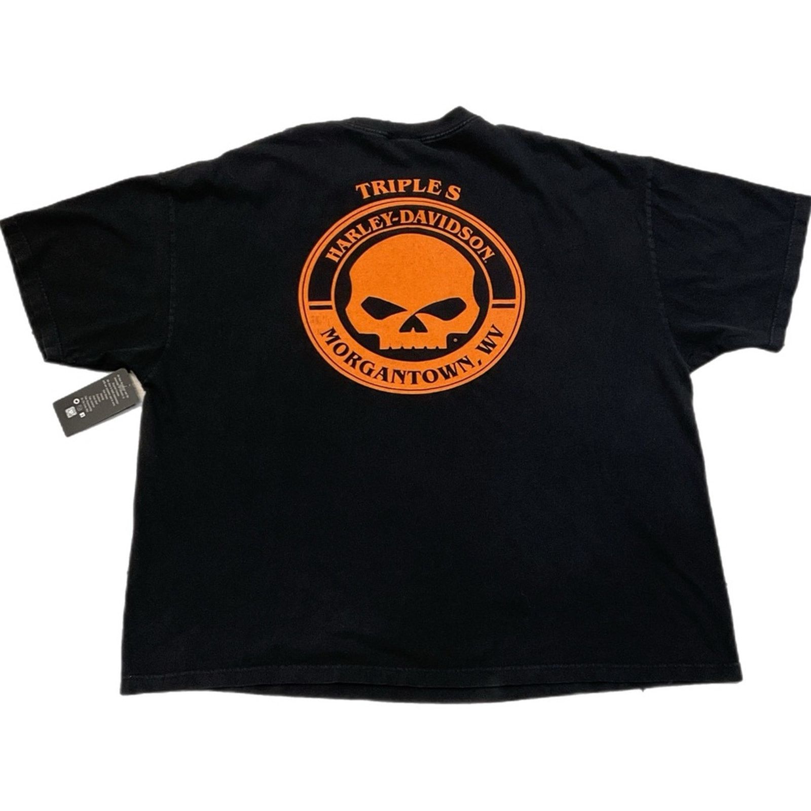 Harley Davidson Vintage Harley Davidson Morgantown, WV Graphic T-Shirt Size US XXL / EU 58 / 5 - 2 Thumbnail