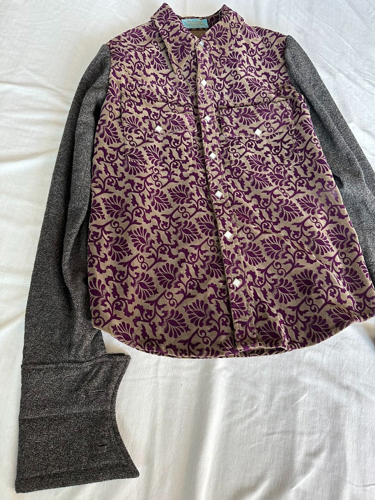 Undercover Undercover 1997 Leaf Period Shirt Size US S / EU 44-46 / 1 - 1 Thumbnail