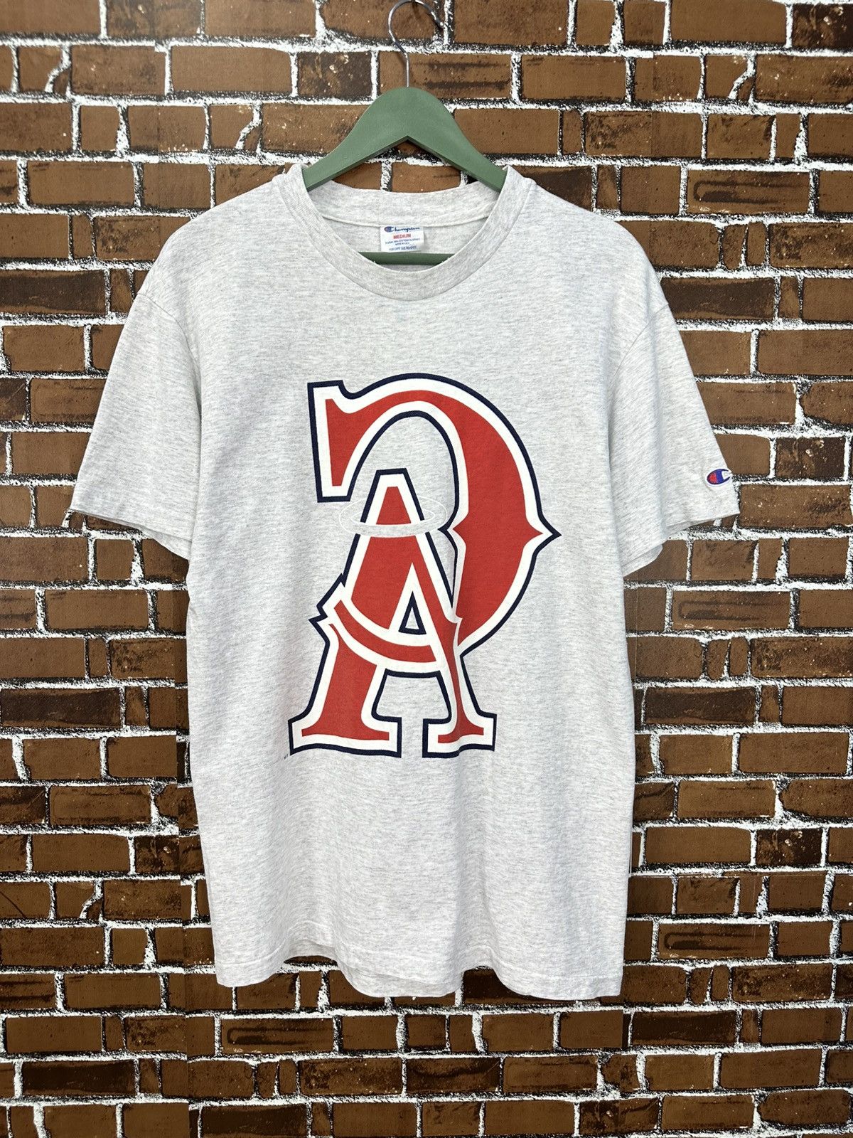 Champion Vintage 80s Champion X California Angels MLB Tshirt A1011 Size US M / EU 48-50 / 2 - 1 Thumbnail