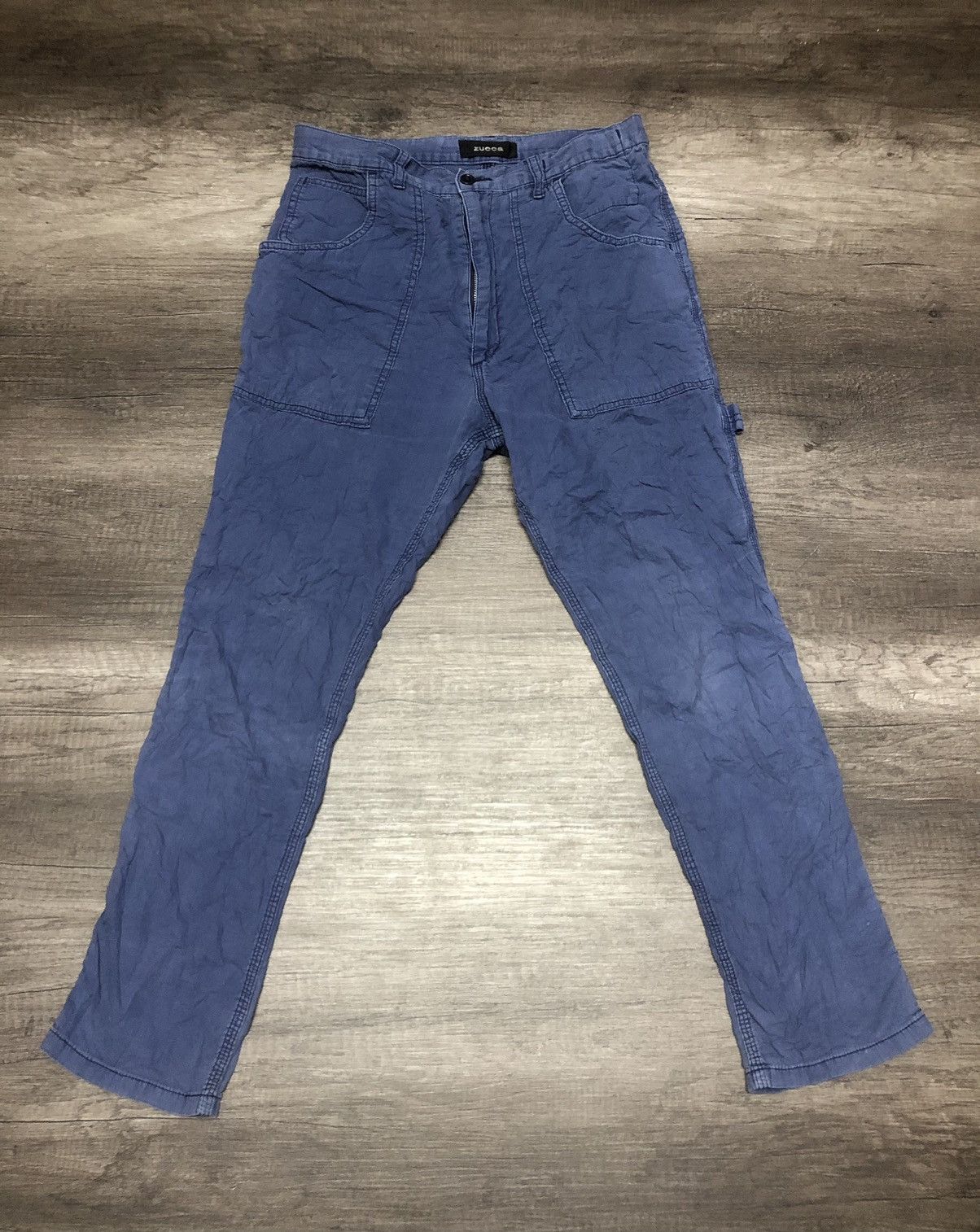 Designer × Issey Miyake × Zucca Vintage ZUCCA ISSEY MIYAKE Carpenter Pant Size US 30 / EU 46 - 2 Thumbnail