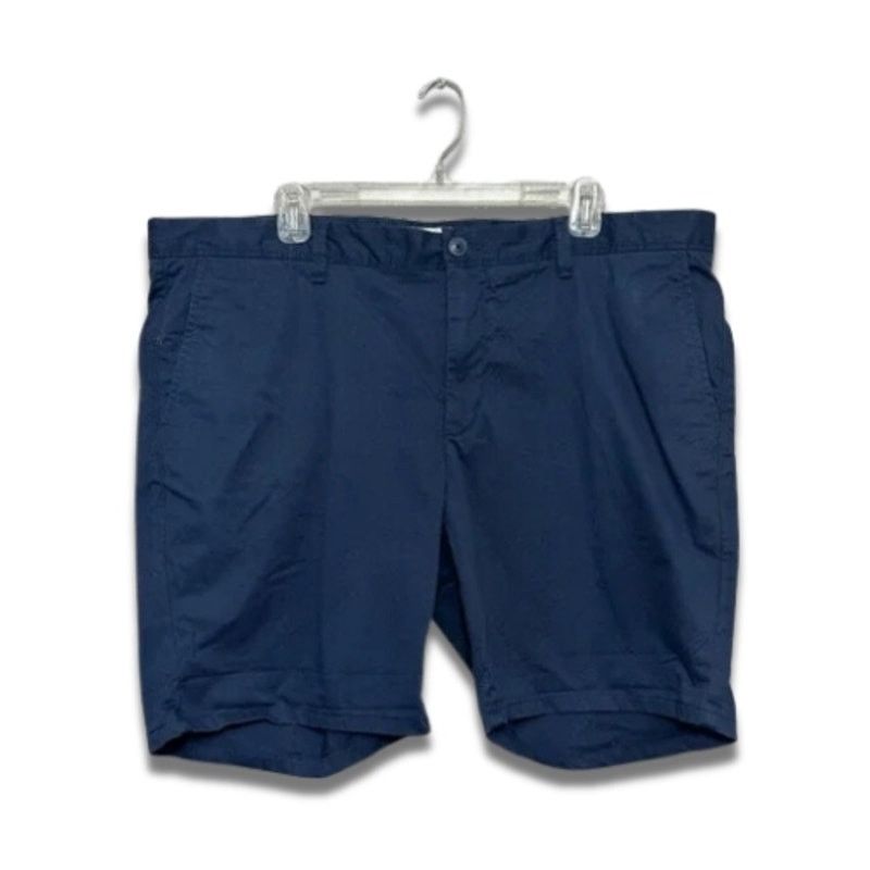 Other Open Edit Slim Fit Shorts Zip Fly Closure Pocket Blue 40 NWT Size US 40 / EU 56 - 1 Thumbnail
