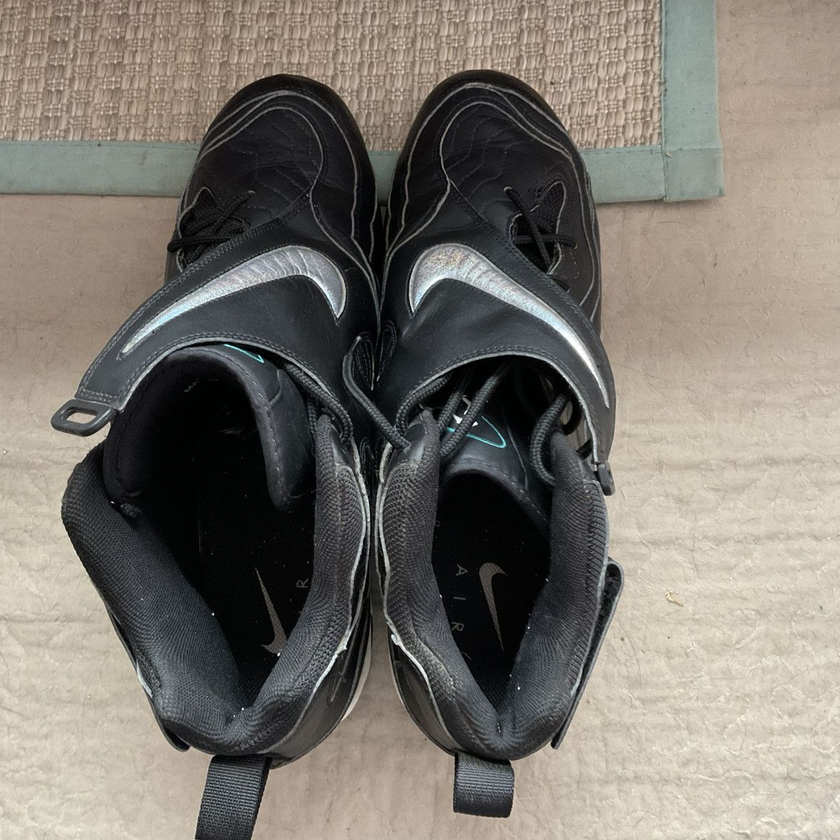 Nike 1997 Nike Air Metal Max Turf Black Silver 115081-011 Size 15 Size US 15 / EU 48 - 4 Thumbnail