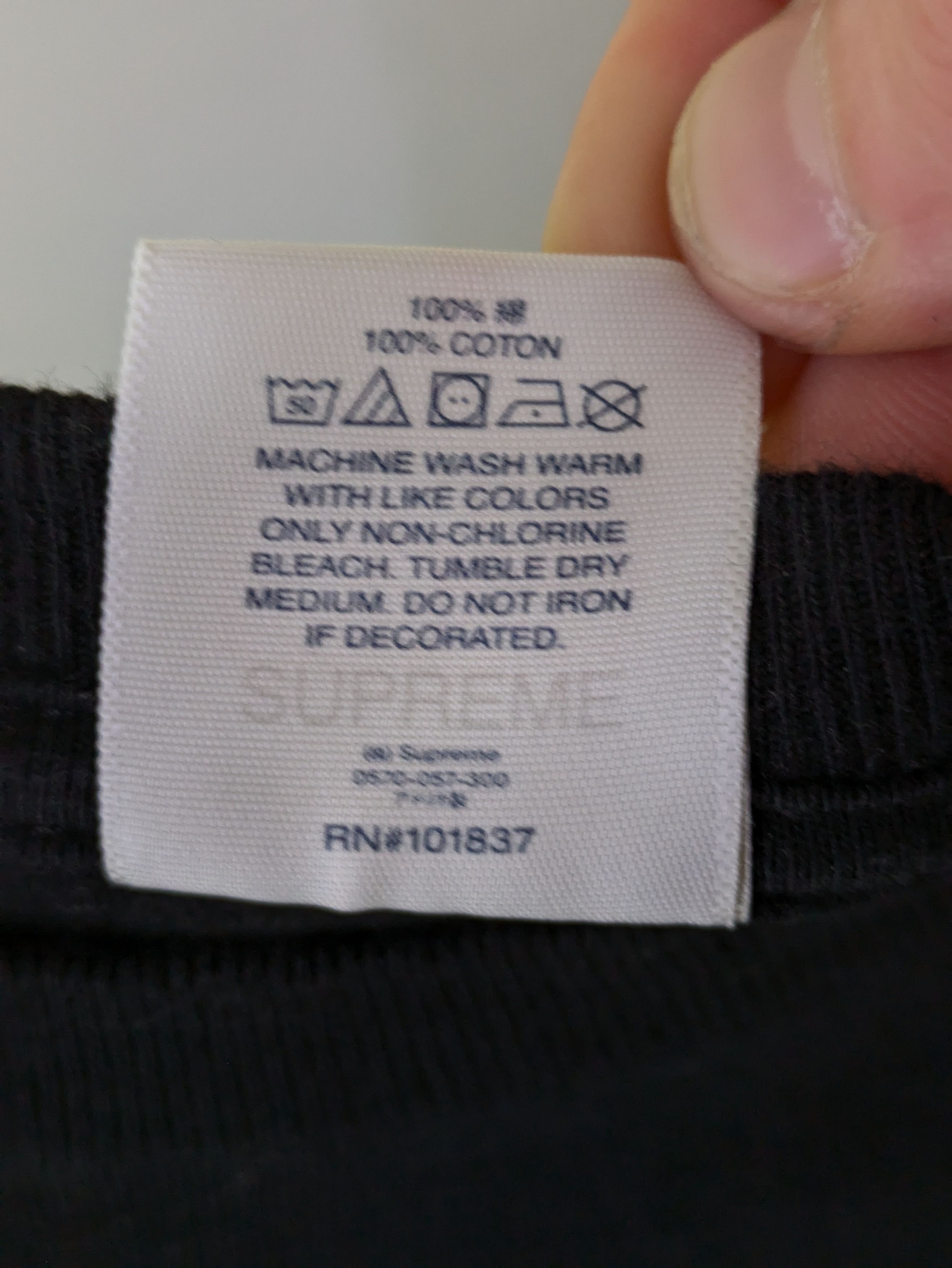 South2 West8 × Supreme Supreme / South2 West8 21ss Black Longsleeve Size US M / EU 48-50 / 2 - 6 Thumbnail