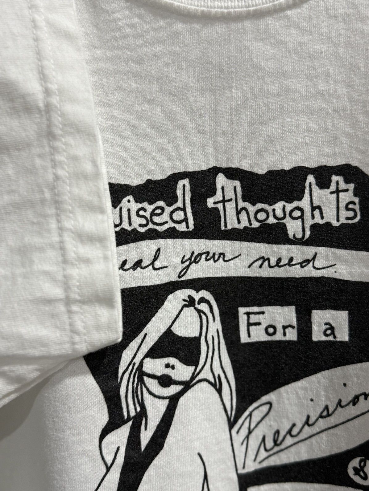 Vintage Vintage Bruised Thoughts Nekad Girl Tee Size US L / EU 52-54 / 3 - 6 Thumbnail