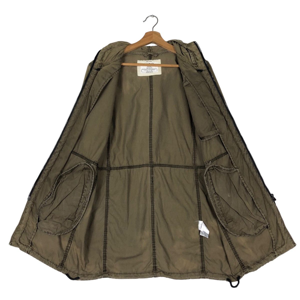 Japanese Brand 🔥Vtg Military Design Cargo Jacket Poxket Icca Issey Miyake Size US M / EU 48-50 / 2 - 14 Thumbnail