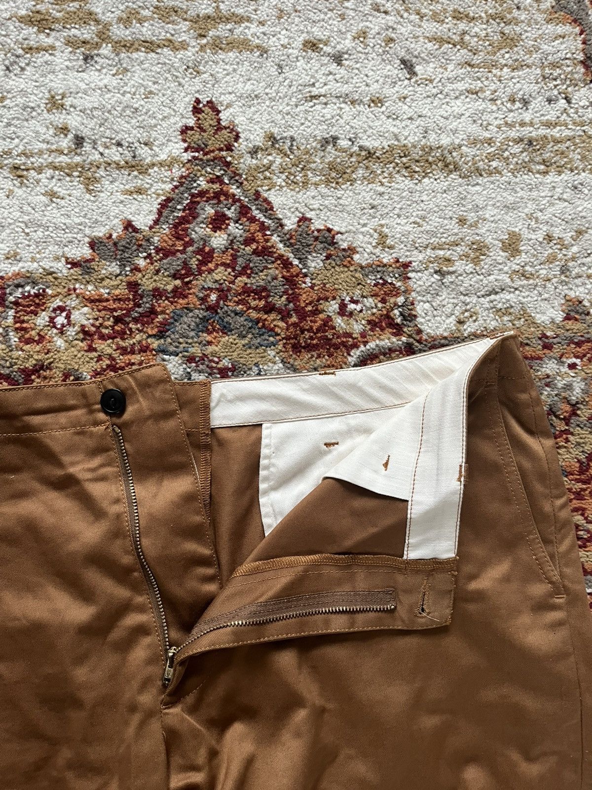 Blue Blanket Blue Blanket chino mustard pants high quality trousers Size US 40 / EU 56 - 6 Thumbnail