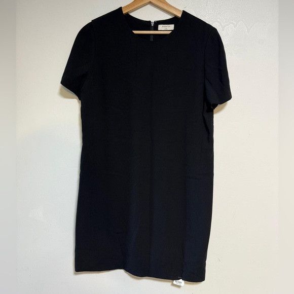 Aritzia Babaton Black Short Sleeve Mini Dress Size 10 Size L / US 10 / IT 46 - 2 Thumbnail