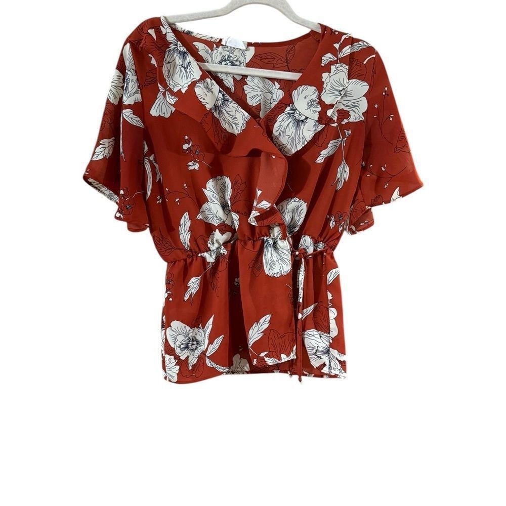 Other Sienna sky size medium, burnt orange blouse Size M / US 6-8 / IT 42-44 - 1 Thumbnail