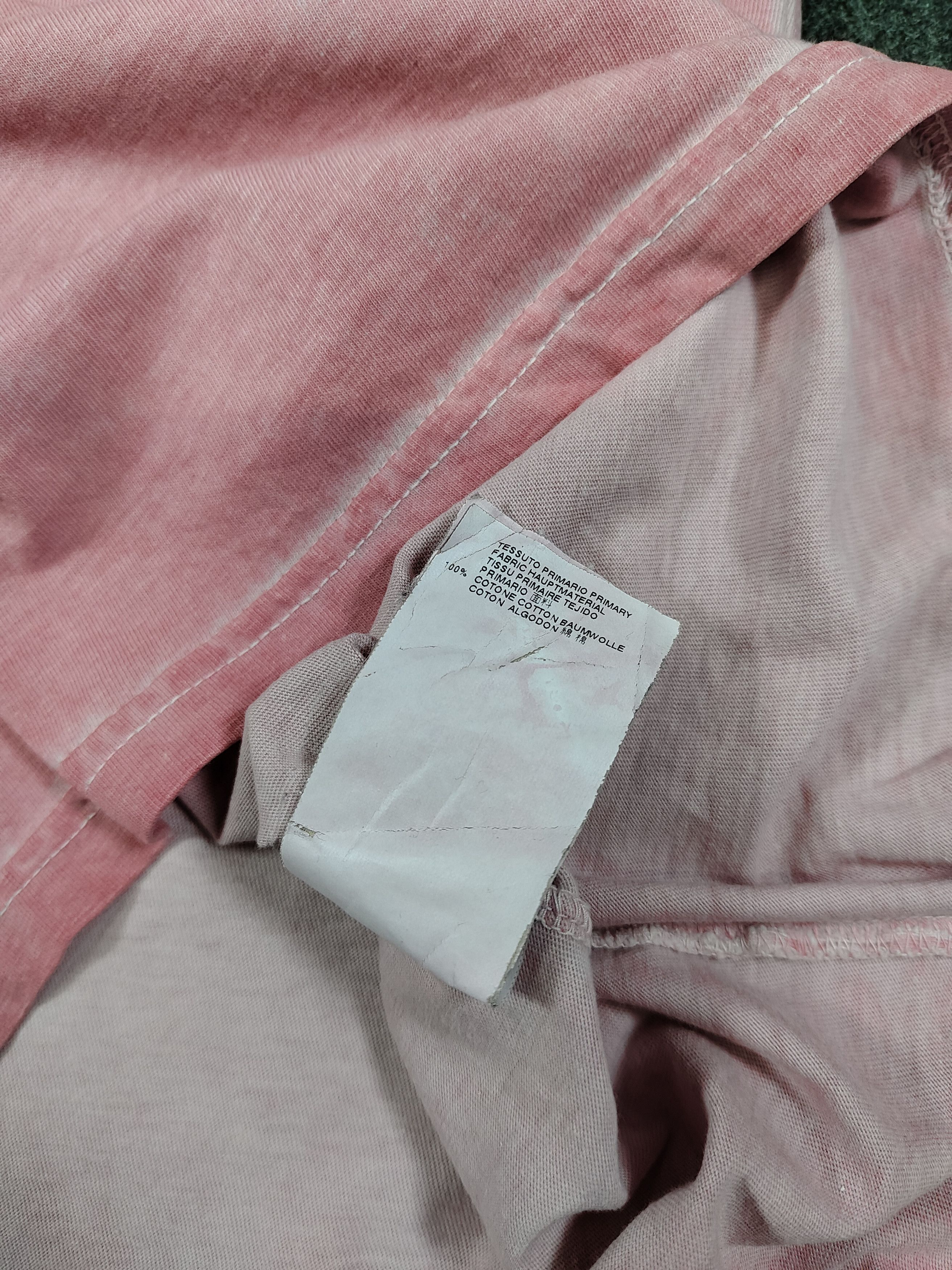 Dsquared2 Dsquared2- Pink Garment Dyed Slim Fit Pocket Tee Size US L / EU 52-54 / 3 - 5 Thumbnail