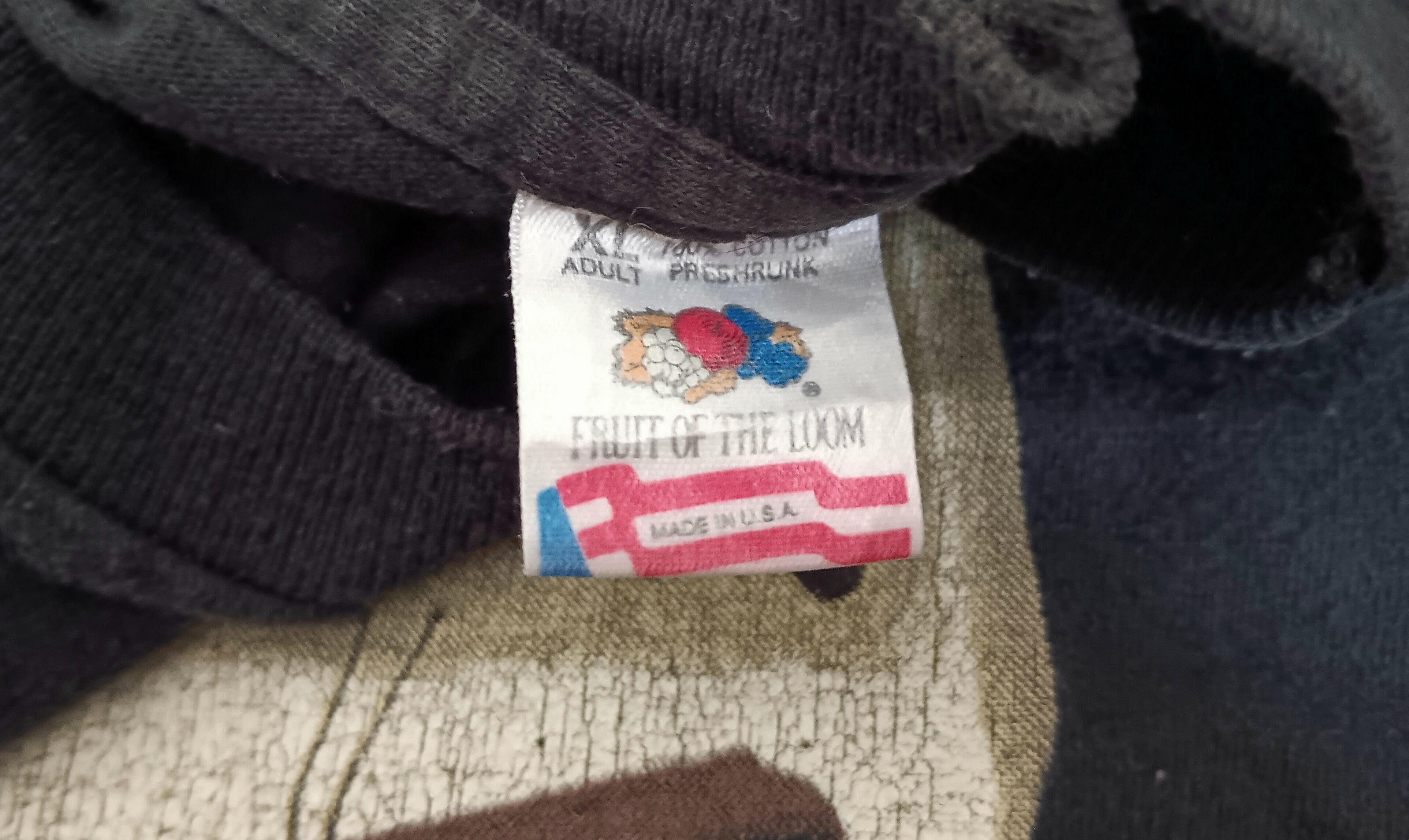 Fruit Of The Loom Harry Nilsson | Vintage Shirt Size US XL / EU 56 / 4 - 4 Thumbnail