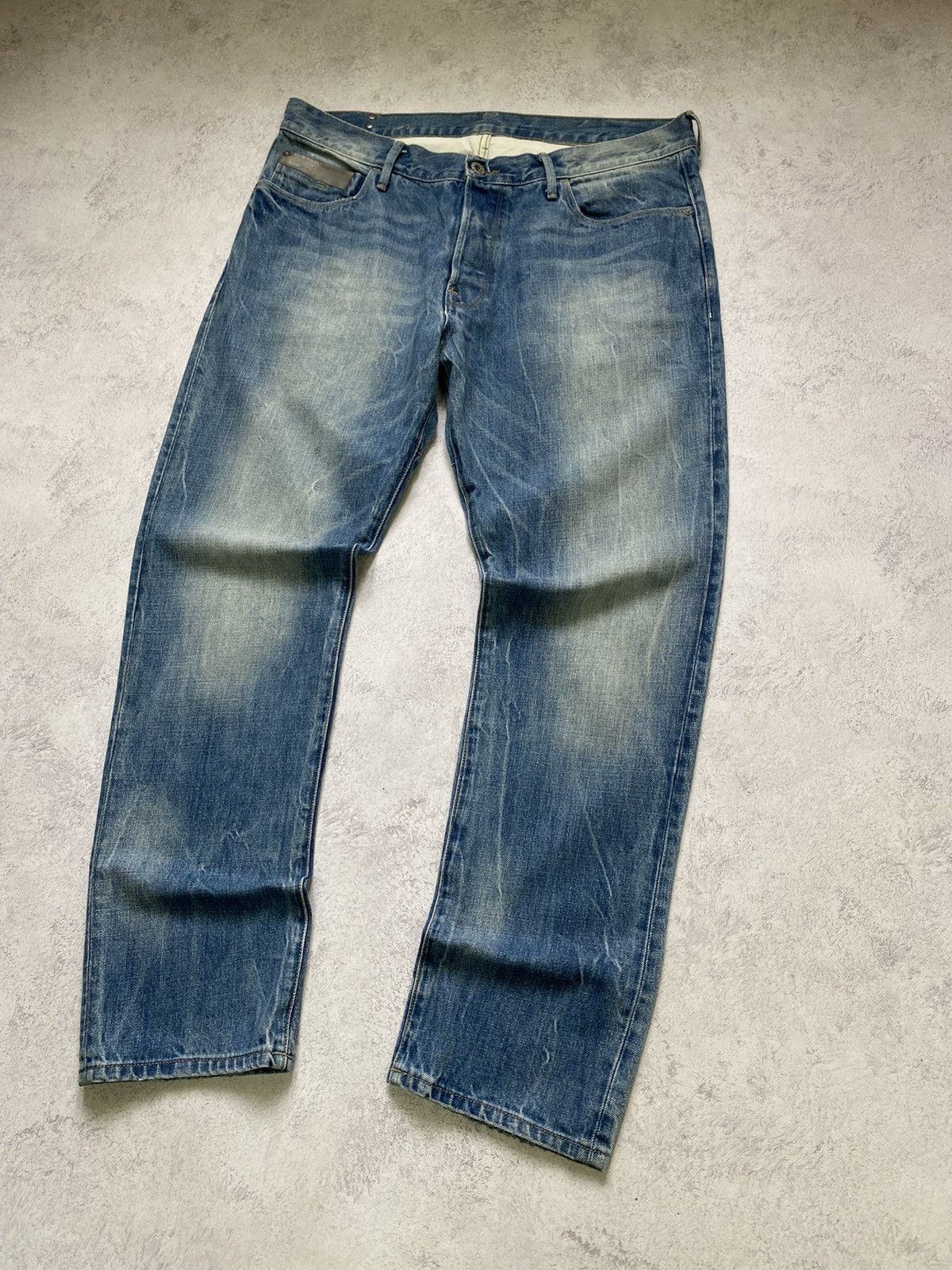 G-Star G Star Raw Denim Vintage Men’s Blue Faded Pants Size 36 Size US 36 / EU 52 - 6 Thumbnail
