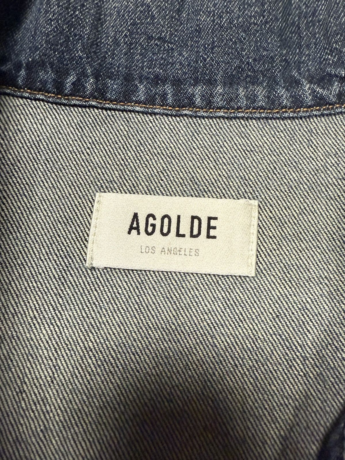 Agolde Agolde denim jacket with cut sleeves Size US M / EU 48-50 / 2 - 2 Thumbnail