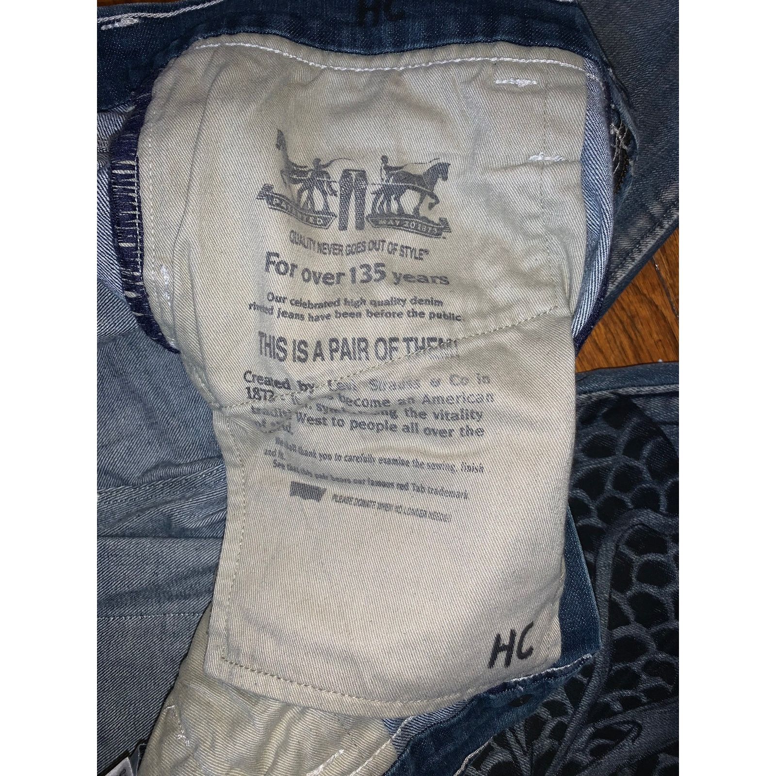Levi's Levi’s 511 Handcukk Custom Painted Jeans Mens 32x34 1 of 1 Size US 32 / EU 48 - 6 Thumbnail