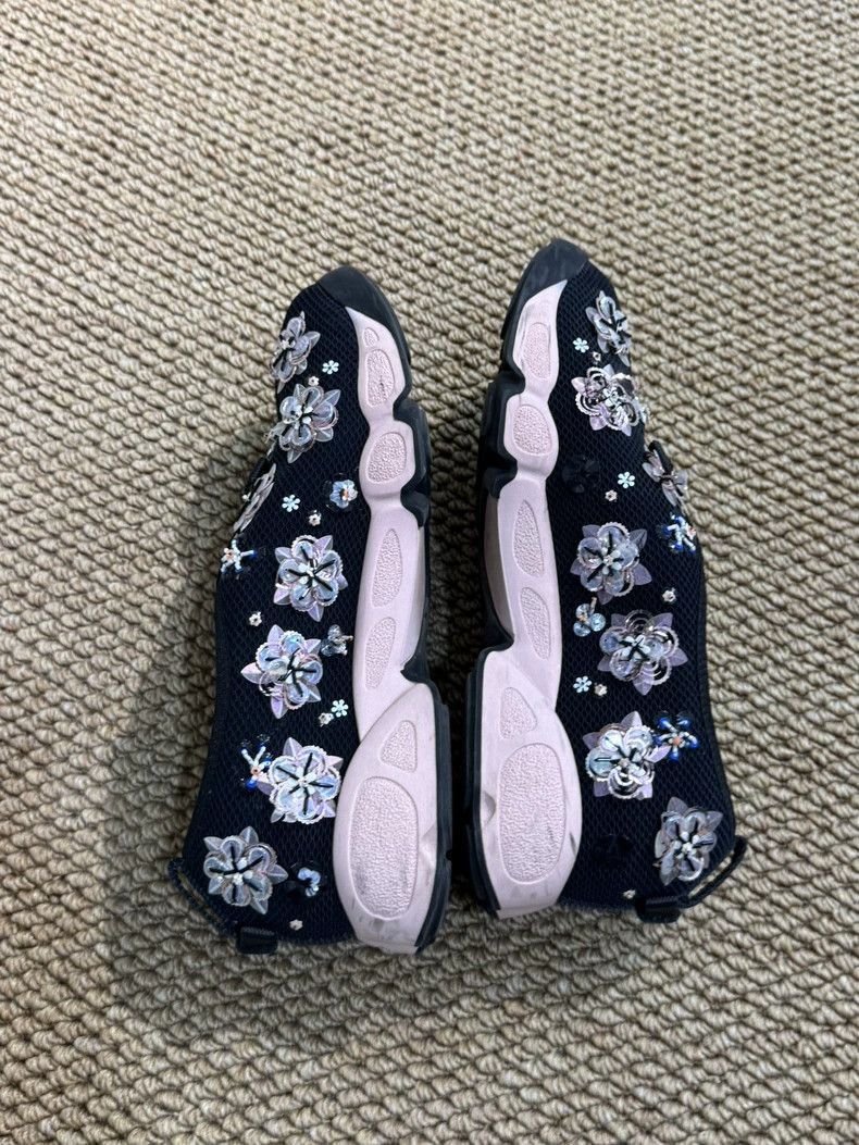 Dior Dior Dior Black Floral Design Garden Shoes Size 36-2507 Size US 6 / IT 36 - 4 Thumbnail