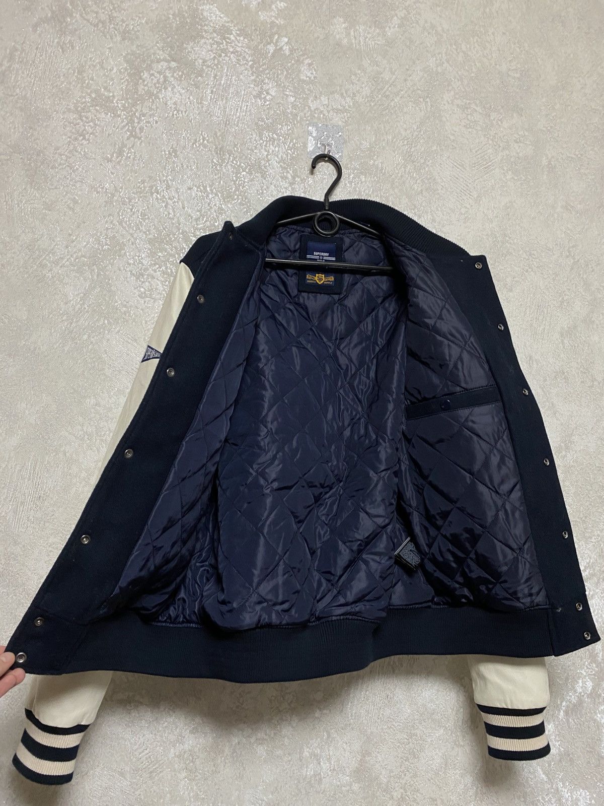 Superdry Superdry Japan style wool bomber jacket skull Size US L / EU 52-54 / 3 - 5 Thumbnail