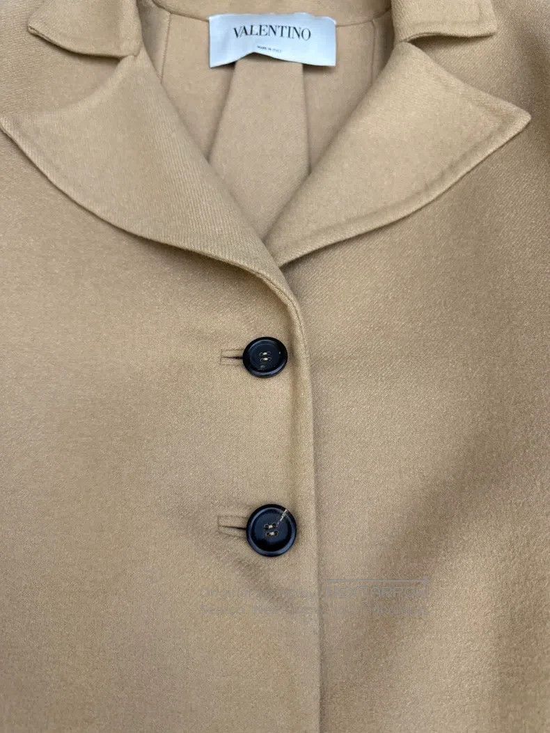 Valentino Valentino Camel wool coat with lapels Size XS / US 0-2 / IT 36-38 - 3 Thumbnail