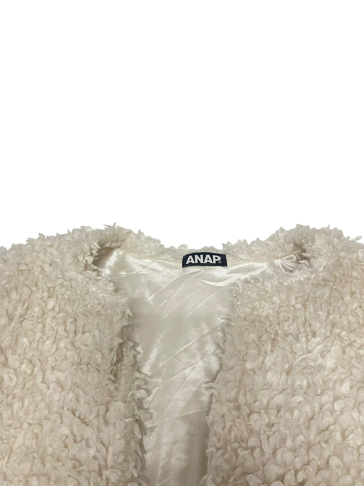 Japanese Brand Vintage Iconic ANAP Japanese Brand faux fur jacket Size M / US 6-8 / IT 42-44 - 3 Thumbnail