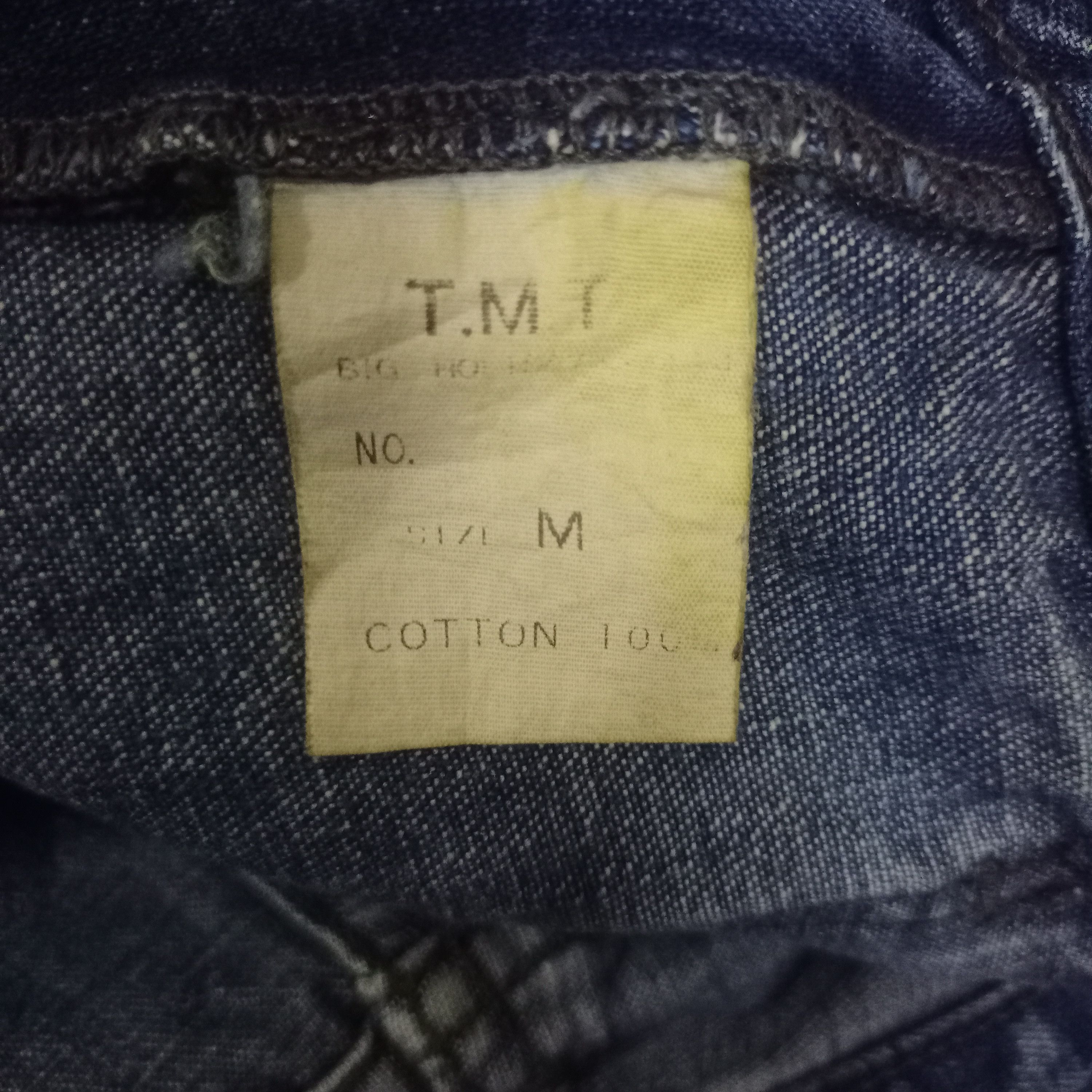 Japanese Brand Vintage Japanese Brand Distressed Loose Denim Bush Pants Size US 30 / EU 46 - 8 Thumbnail