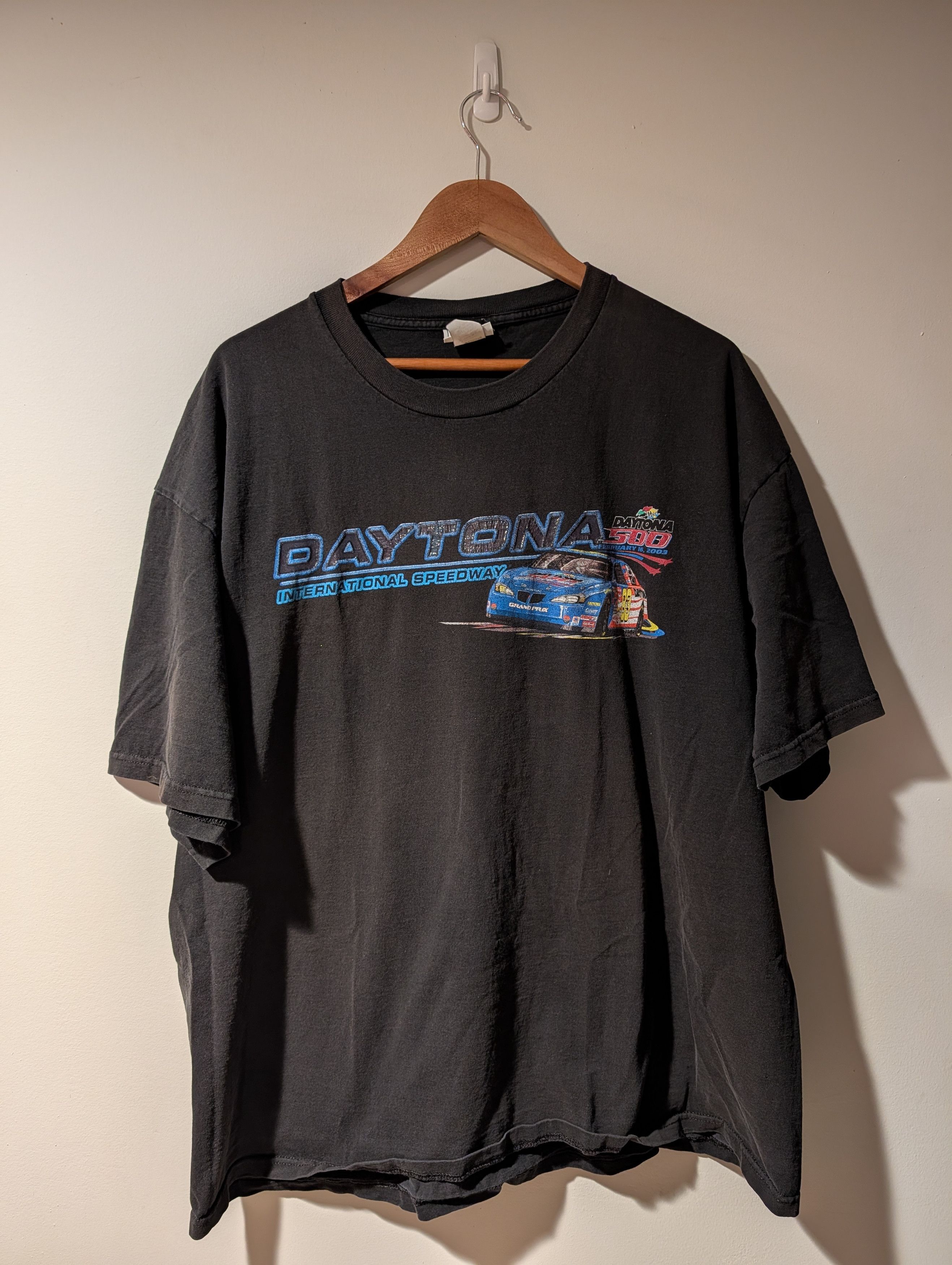 NASCAR Vintage 2003 Daytona 500 Nascar Racing Speedway T-Shirt Size US XXL / EU 58 / 5 - 4 Thumbnail