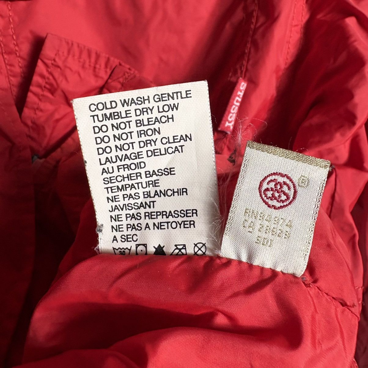 Stussy Vintage 90s Stussy Pocket Hoodie Jacket Parka Size US M / EU 48-50 / 2 - 9 Thumbnail