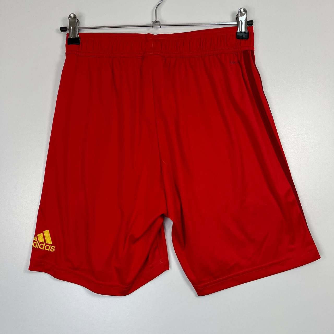 Adidas Belgium National Team Football Shorts Adidas Red Mens Size M Size US 30 / EU 46 - 6 Thumbnail