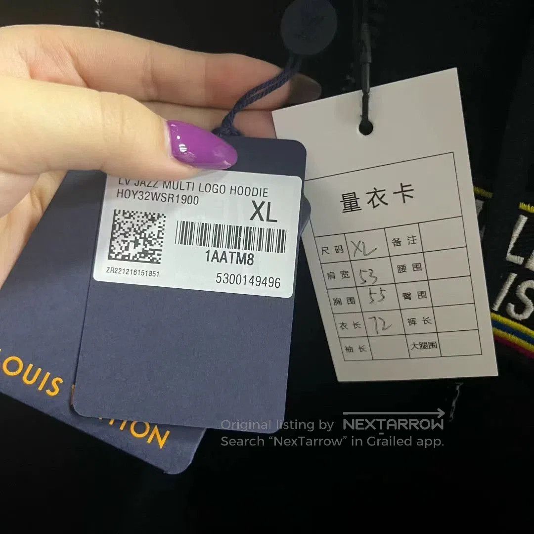 Louis Vuitton louis vuitton black zip hoodie with logo. Size US M / EU 48-50 / 2 - 6 Thumbnail