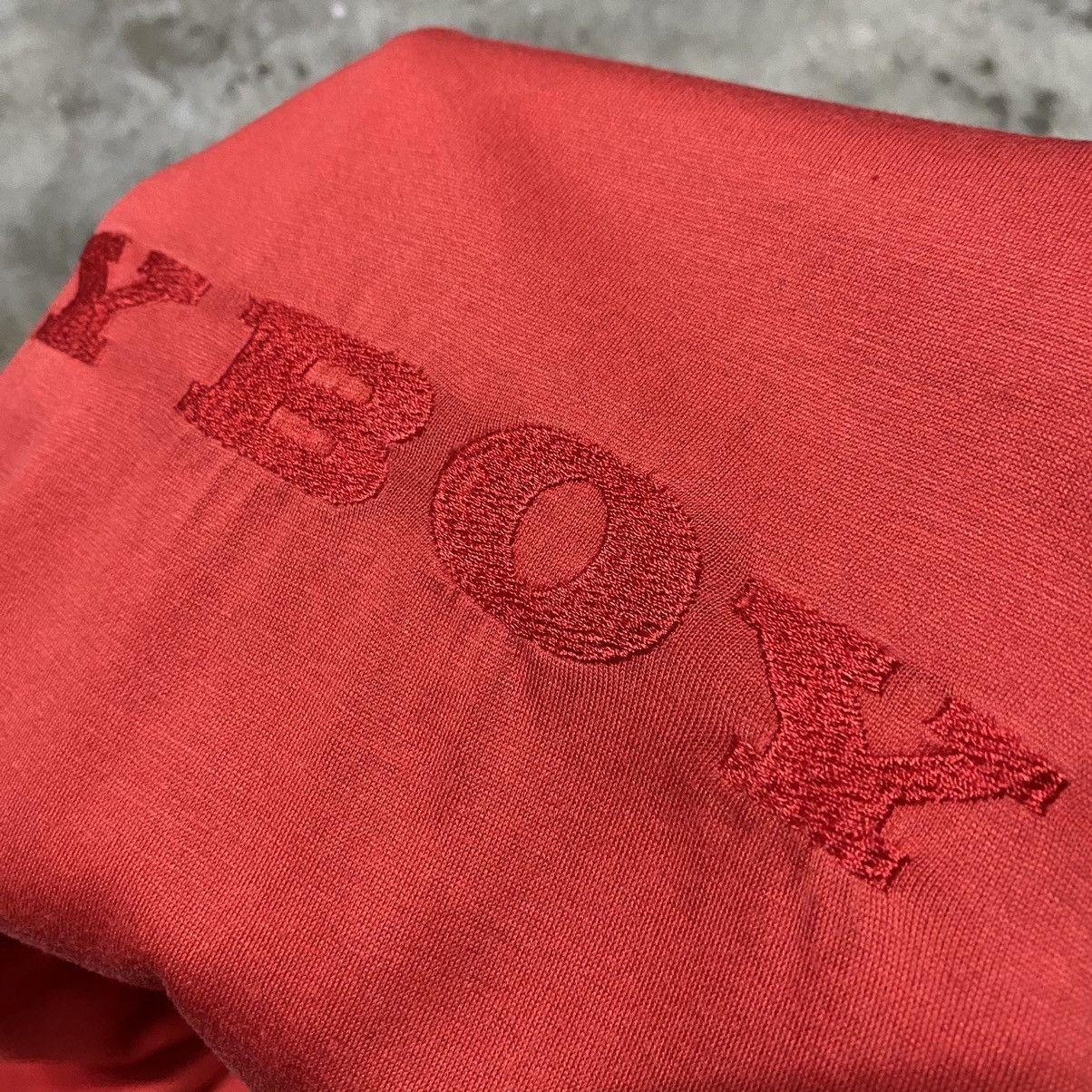 Playboy × Vintage Vintage Playboy Embroidery Spellout T Shirt Size US S / EU 44-46 / 1 - 7 Thumbnail