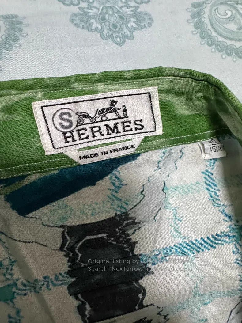Hermes Hermes Casual shirt Size US XXS / EU 40 - 7 Thumbnail