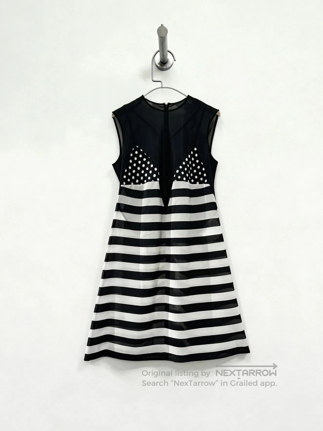 Junya Watanabe Junya Watanabe 04SS Runway Stripe Mesh Vest. Size S / US 4 / IT 40 - 1 Thumbnail