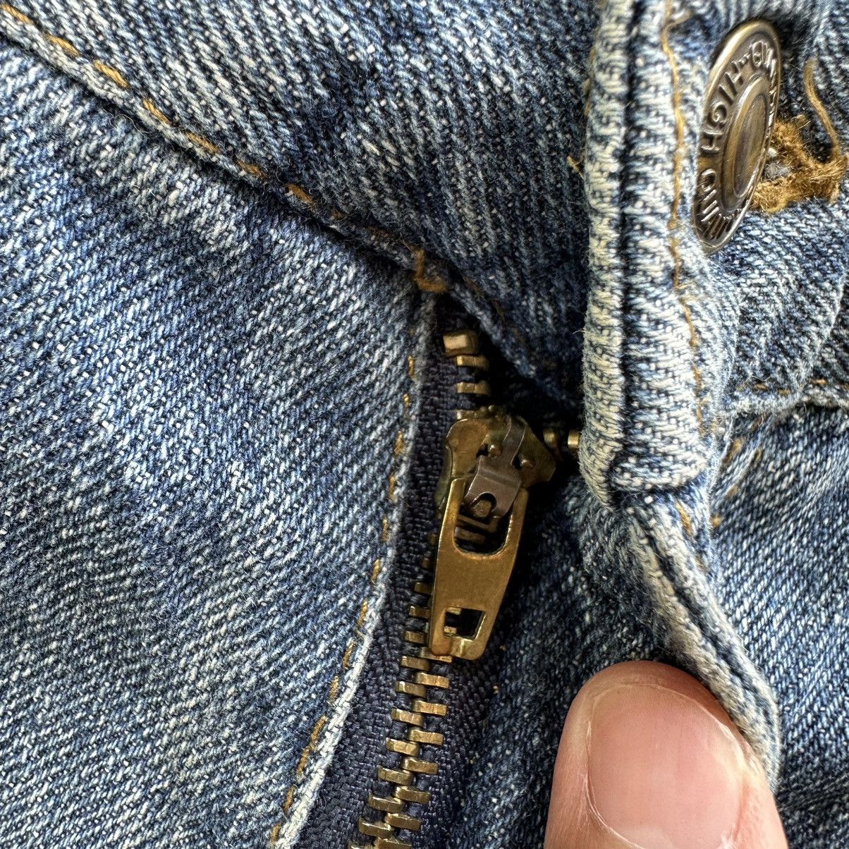 Japanese Brand Vintage Japanese Distressed Faded Denim Jean Pant W36 Size US 36 / EU 52 - 7 Thumbnail