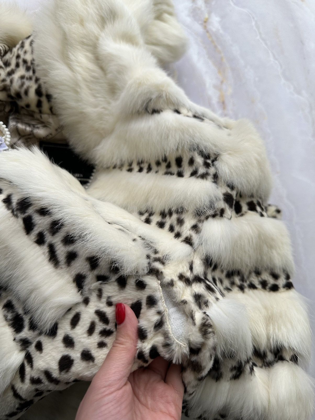 Japanese Brand Vintage Fur Coat Size S / US 4 / IT 40 - 10 Thumbnail
