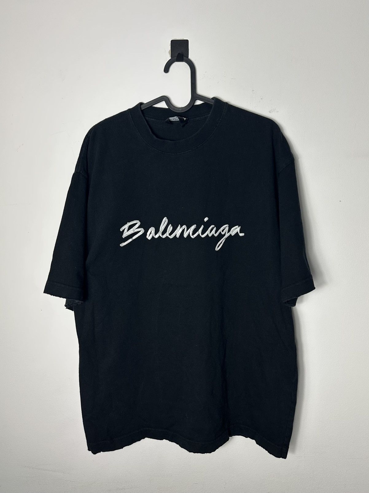 Balenciaga balenciaga lipstick/script tee Size US XS / EU 42 / 0 - 1 Thumbnail