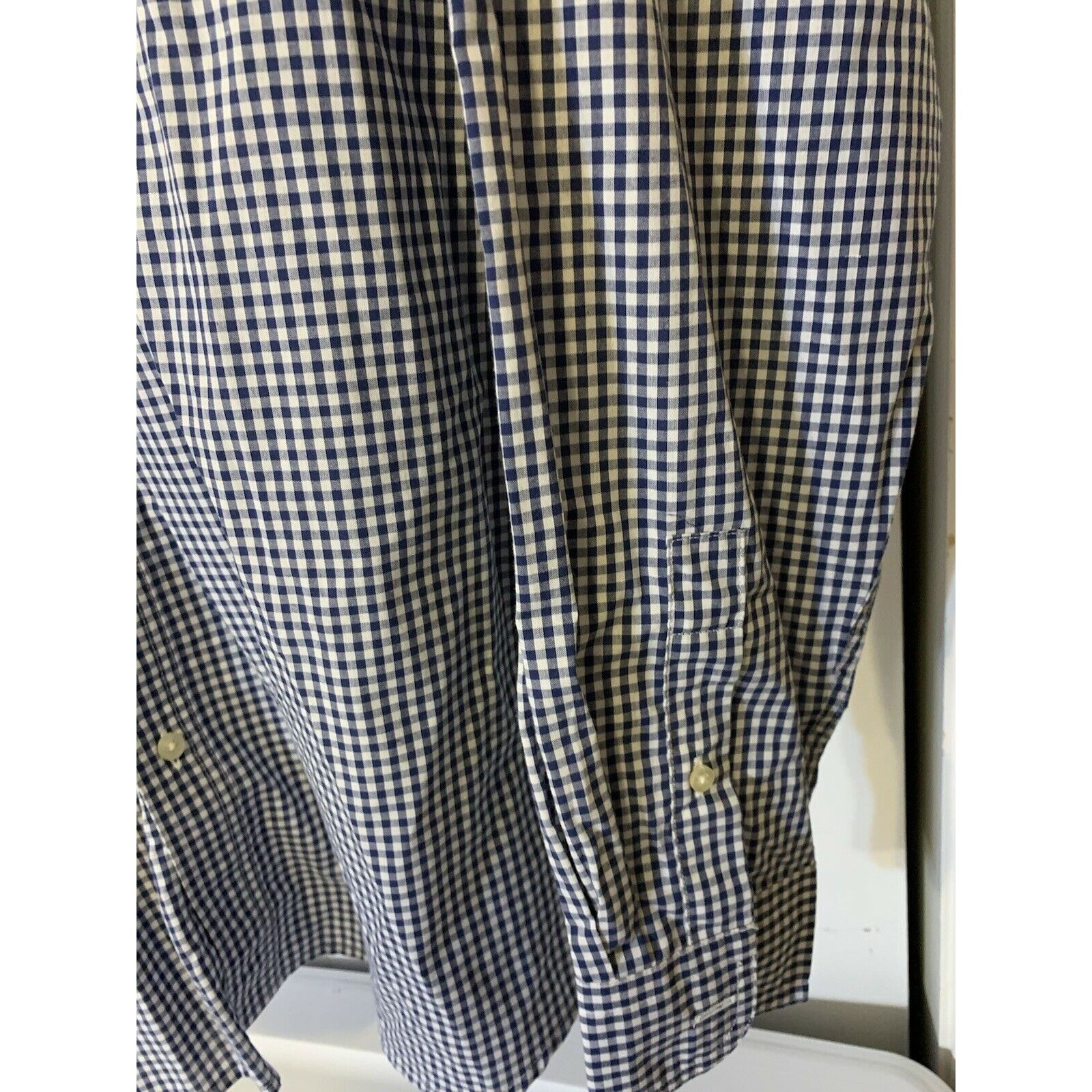 Chaps Chaps Men's Sz XL Button up Shirt Easy Care Blue Long Sleeve Size US XL / EU 56 / 4 - 5 Thumbnail