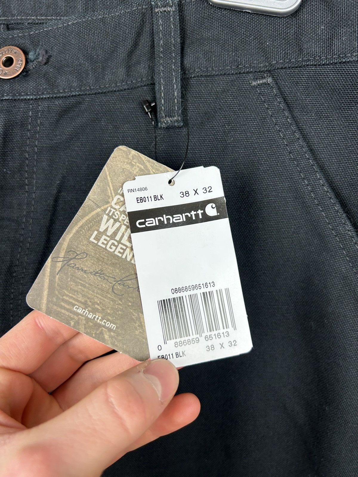 Carhartt × Carhartt Wip × Vintage Trousers CARHARTT WiP Single Knee Cord corduroy carpenter Size US 38 / EU 54 - 7 Thumbnail