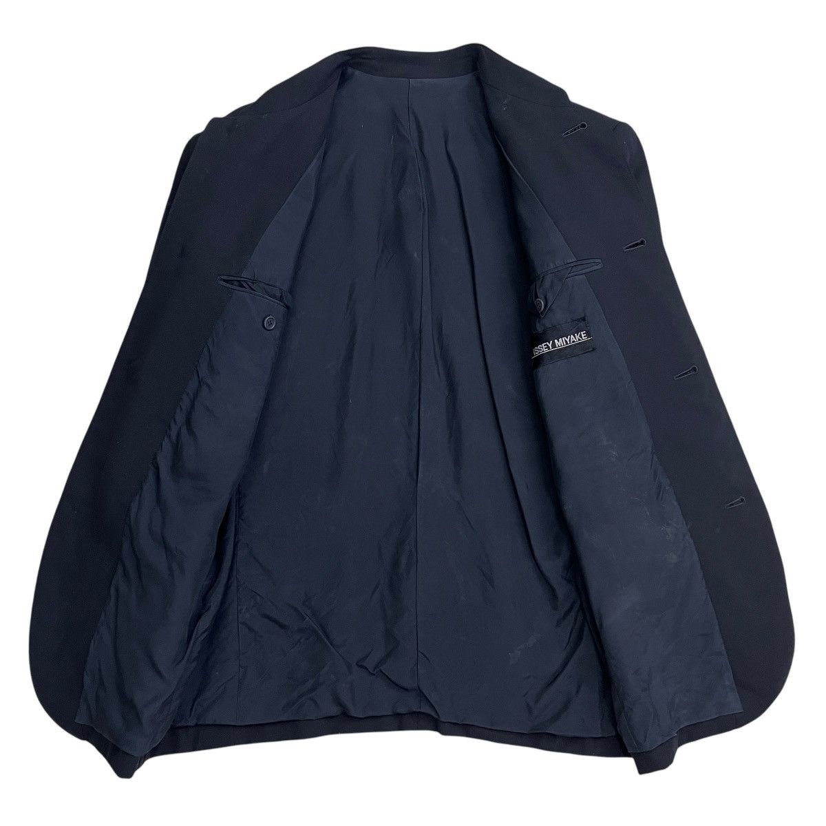 Issey Miyake 90s ISSEY MIYAKE FULL BUTTON MANDARIN JACKET MADE IN JAPAN Size US S / EU 44-46 / 1 - 14 Thumbnail