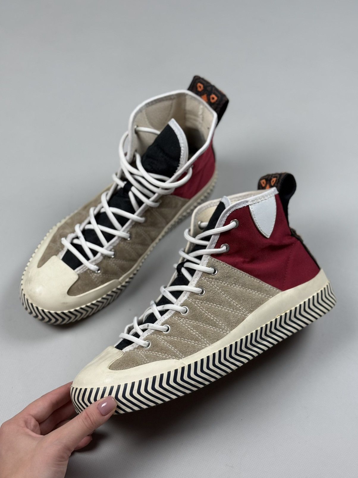 Acne Studios Acne Studios FW17 Connor High Top Sneakers Shoes Size 44 Size US 10 / EU 43 - 10 Thumbnail