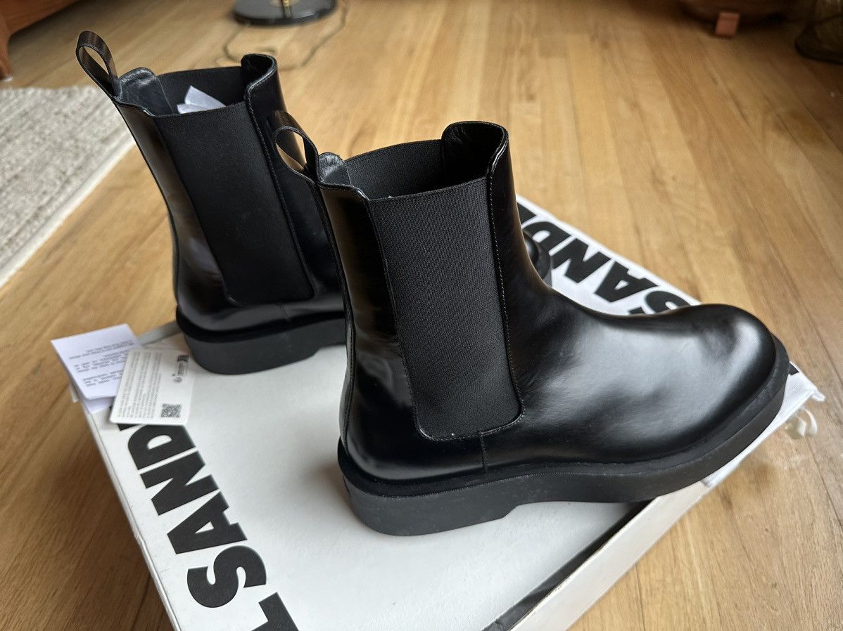 Jil Sander Jil Sander Round Toe Chelsea Boot Size US 10 / EU 43 - 17 Thumbnail