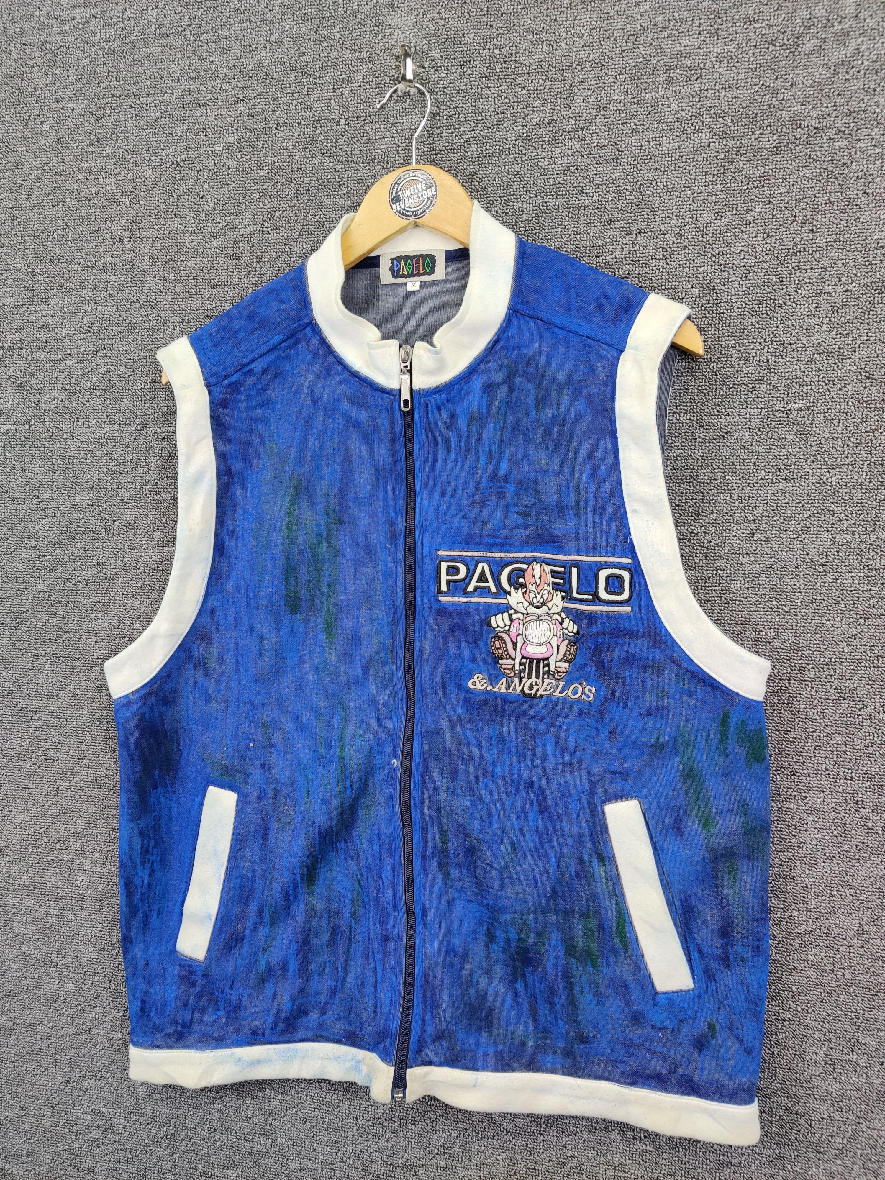 Japanese Brand Vintage 90's Pagelo And Angelos Vest Size US M / EU 48-50 / 2 - 2 Thumbnail