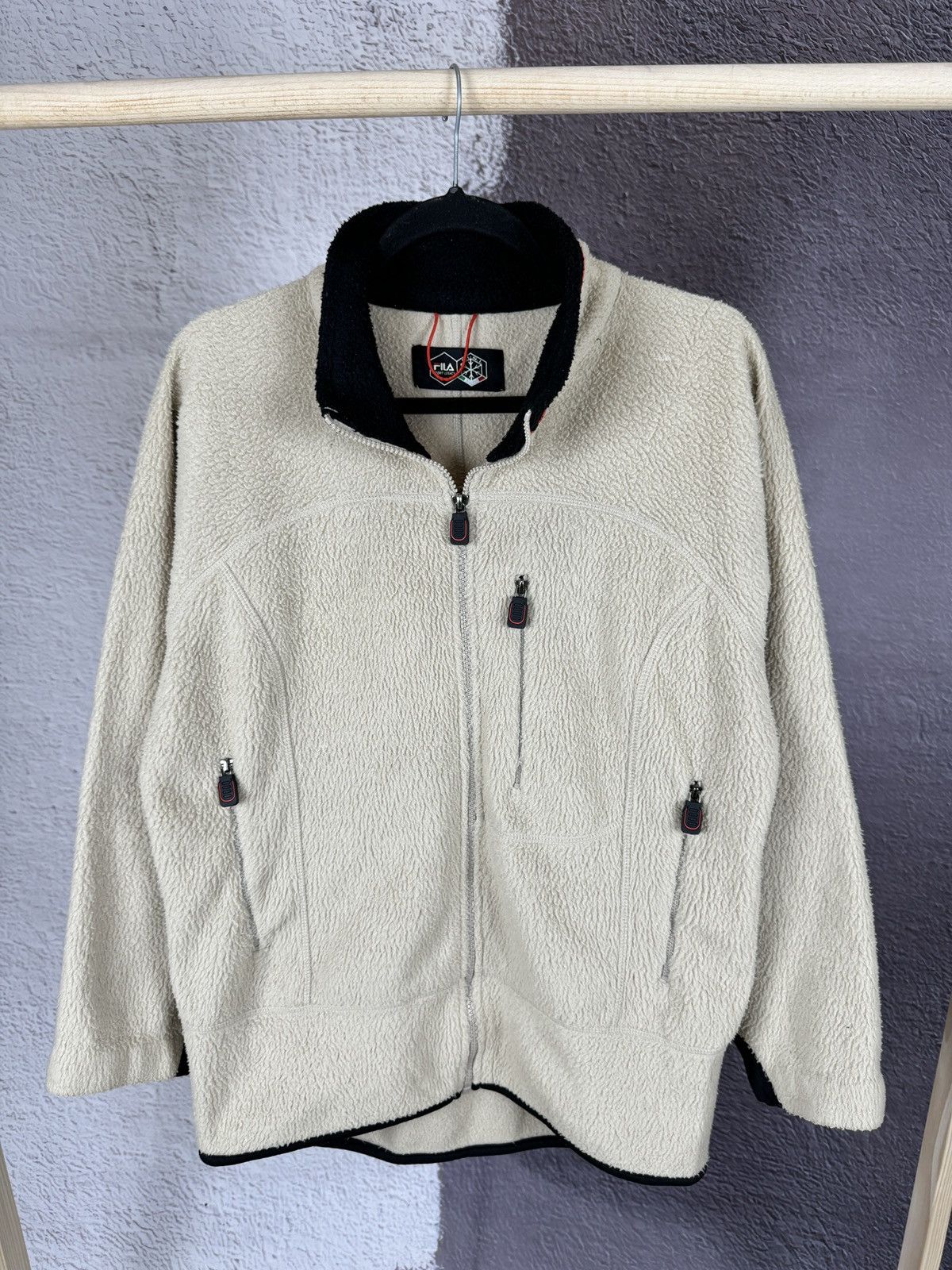 Fila Fila x FISI vintage full zip fleece sweater Size US S / EU 44-46 / 1 - 2 Thumbnail