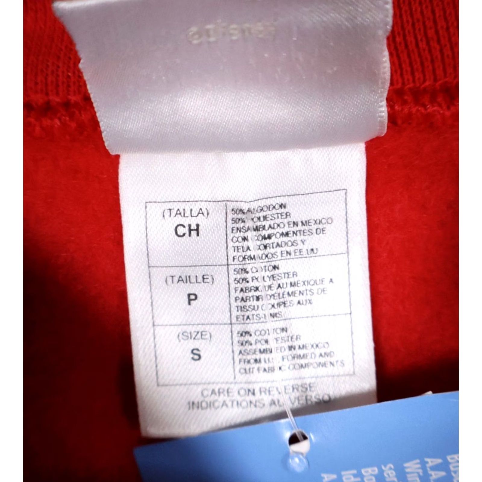 Disney Winnie The Pooh Sweatshirt Adult Small Red Unworn Disney Tag Honey Bear Print - Activewear Size S / US 4 / IT 40 - 4 Thumbnail