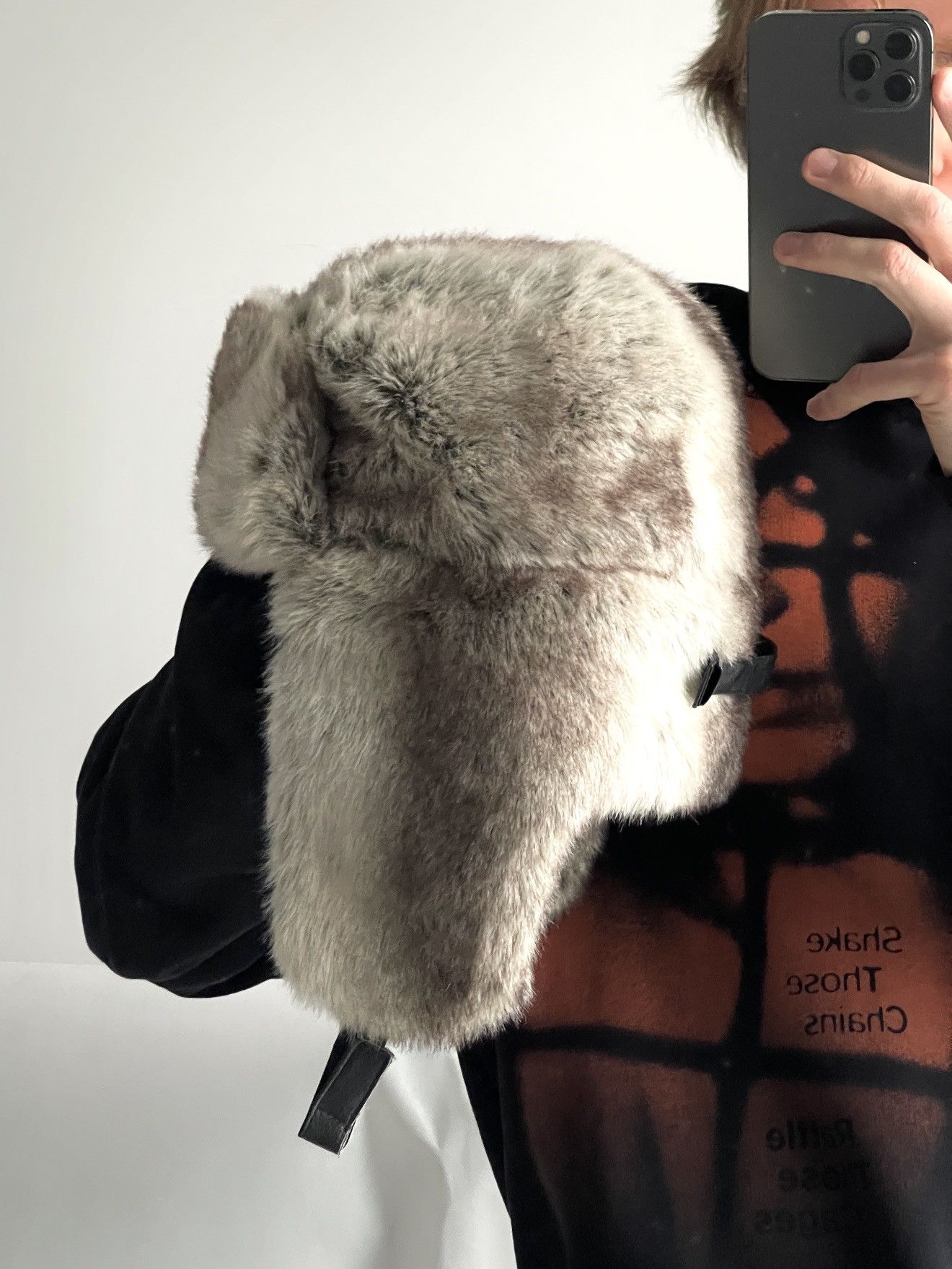 Hysteric Glamour Vintage fuzzy mohair japanese ushanka hat avant garde Size ONE SIZE - 6 Thumbnail