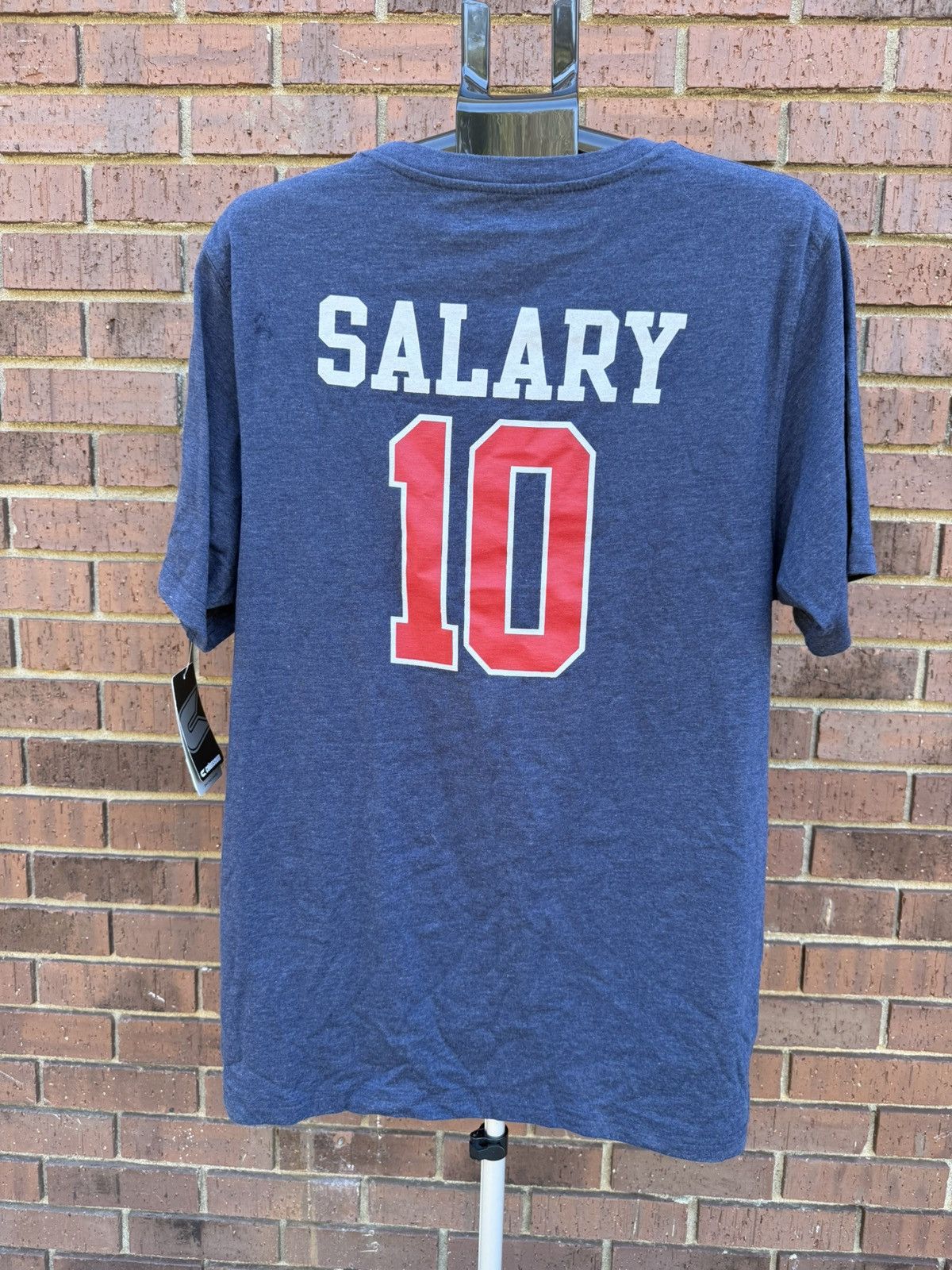 Colosseum Athletics Ole Miss Rebels NCAA Womens Basketball T-shirt #10 Salary Size US XL / EU 56 / 4 - 4 Thumbnail