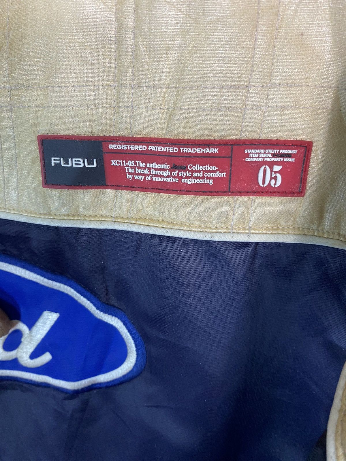 Ford × Fubu FUBU PLATINUM FORD GT RACING JACKET Size US L / EU 52-54 / 3 - 8 Thumbnail