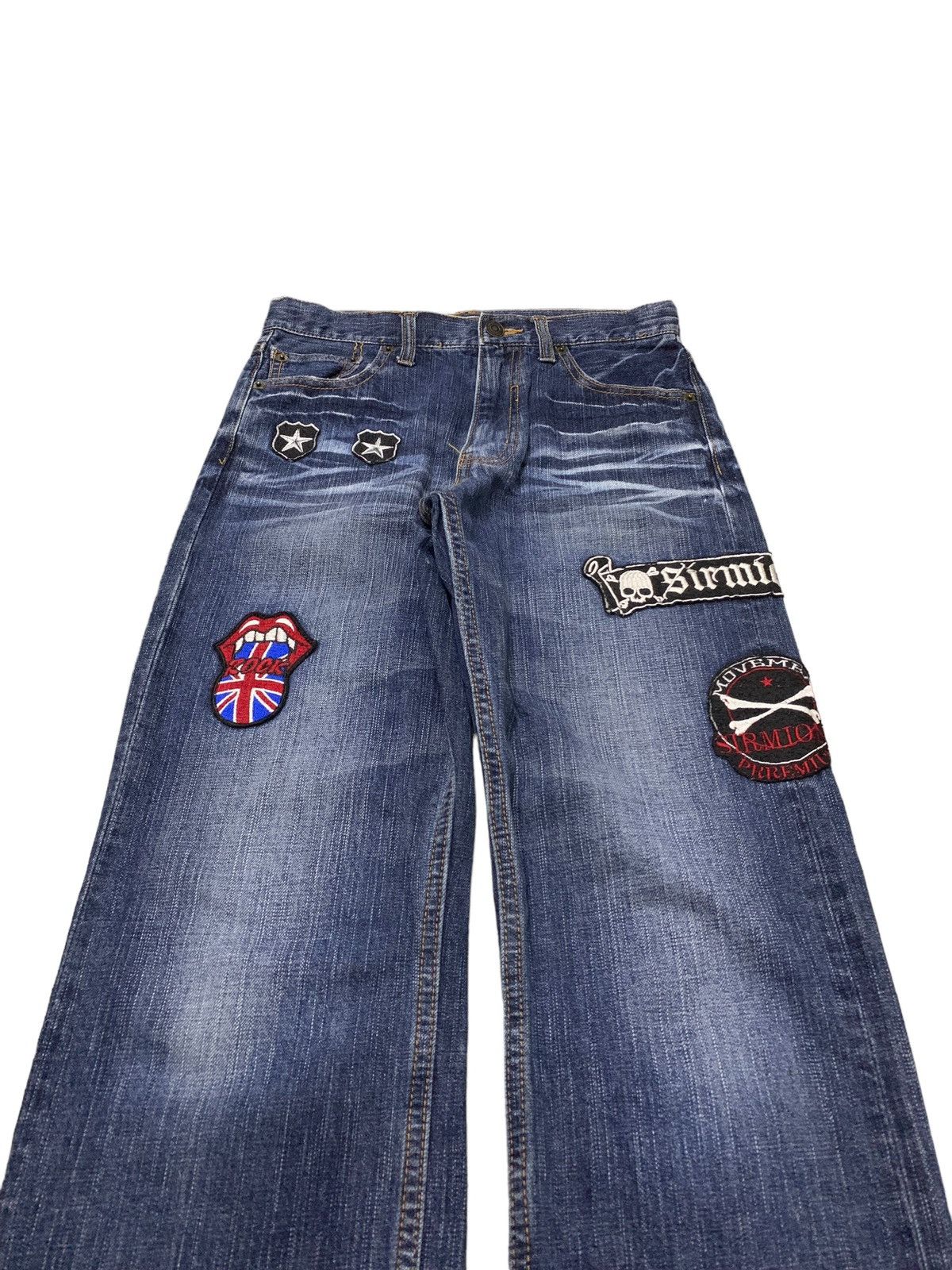 If Six Was Nine Limited Patch Logo Design By Sirmione Denim Size US 26 / EU 42 - 4 Thumbnail