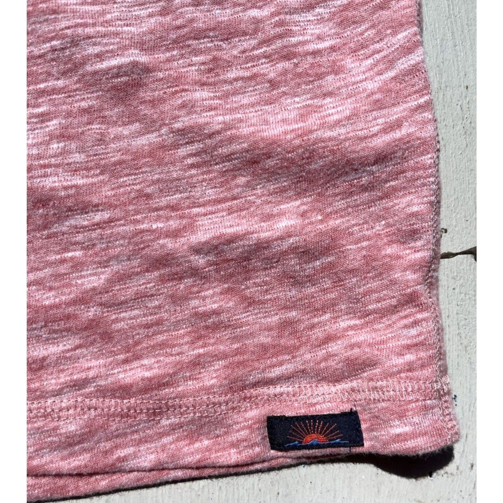 Faherty Faherty T-Shirt Henley Pink Solid 2XL City Preppy Casual Beach Oversized Mens Shirt Size US XXL / EU 58 / 5 - 3 Thumbnail