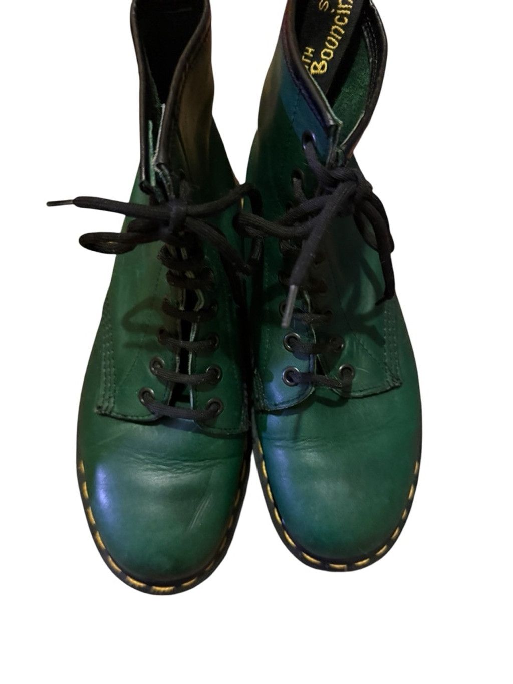 Dr. Martens Dr. Martens Green VTG MIE Lace Up Boots Size 8 Size US 8 / IT 38 - 1 Thumbnail