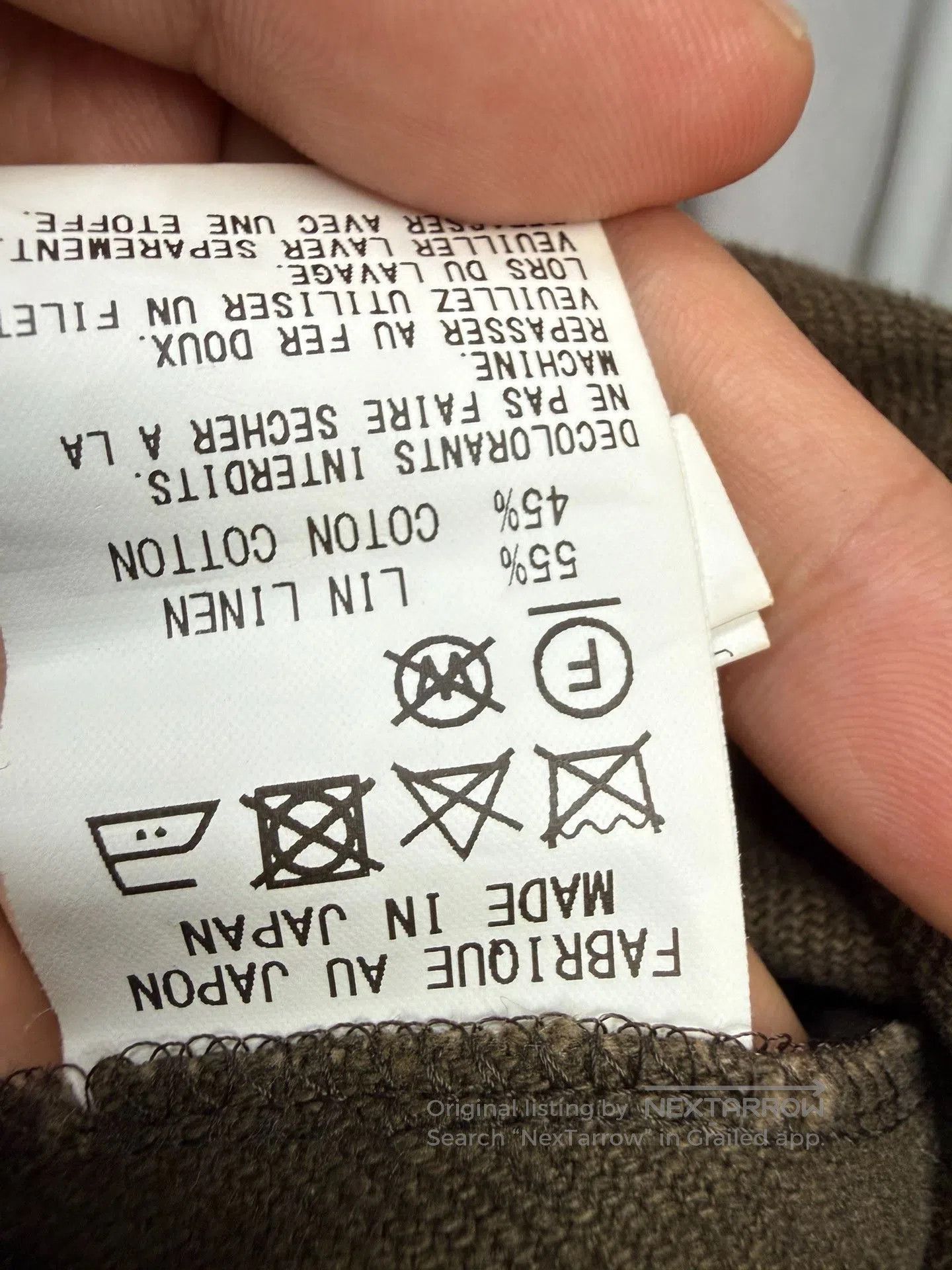 Yohji Yamamoto Yohji Yamamoto Y's Distressed Washed Coat. Size US M / EU 48-50 / 2 - 9 Thumbnail