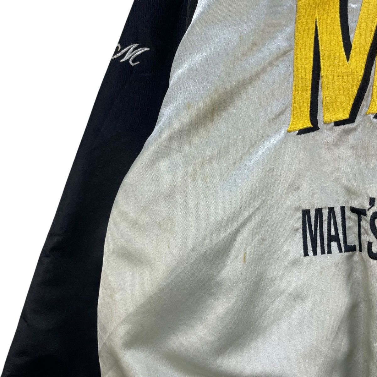 Japanese Brand 💥 vintage Suntory Malt's Baseball Team Bomber jacket Size US M / EU 48-50 / 2 - 6 Thumbnail