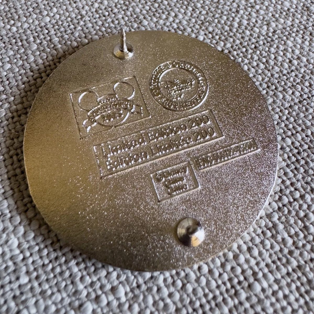 Disney Disney Tomorrowland Rocket Jumbo Pin LE 200 Rare Movie Logo Size ONE SIZE - 6 Thumbnail